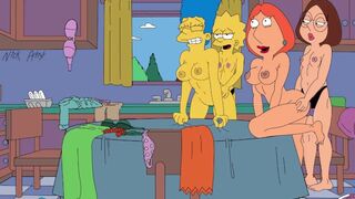 ORGIA SIMPSON AND FAMILY GUY