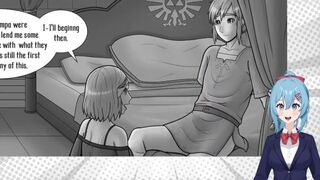 Zelda: A Night with the Princess [Fan Comic] Link and Zelda Hentai