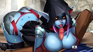 Dark Elf Sucks Your Cock POV | Best Elf