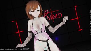 sexy Misaka Snapping MMD Blender Render 1740