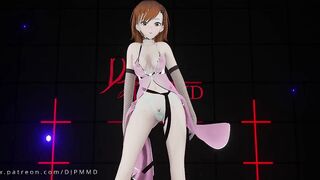 sexy Misaka Snapping MMD Blender Render 1740