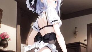 Maids anime girls hentai compilation メイド アニメ 女の子 エロ コンピレーション