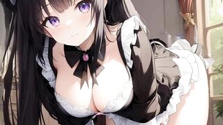 Maids anime girls hentai compilation メイド アニメ 女の子 エロ コンピレーション