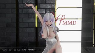 Haku Queencard MMD Blender Render 1838