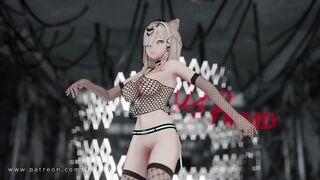 Honkai Pardofelis Chewy MMD Blender Render 1854