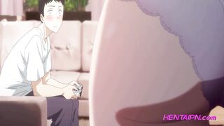 Horny Blonde Stepsister & Virgin Gamer Boy • HENTAI Step Fantasy