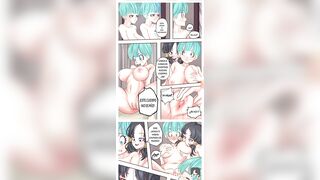 Bulma gives Videl's pussy a taste dbz xxx