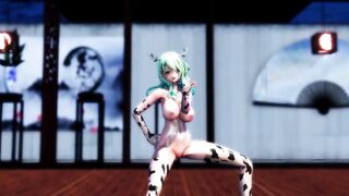 【4K / MMD R18】Fauna vtuber