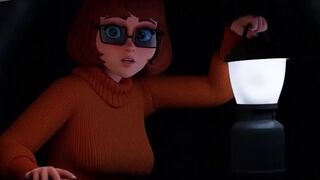 SEXY VELMA FROM CARTOON IN THE DICK HAUNTE