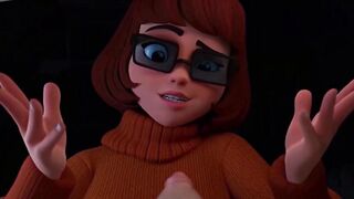 SEXY VELMA FROM CARTOON IN THE DICK HAUNTE