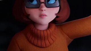 SEXY VELMA FROM CARTOON IN THE DICK HAUNTE