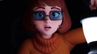 SEXY VELMA FROM CARTOON IN THE DICK HAUNTE