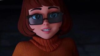 SEXY VELMA FROM CARTOON IN THE DICK HAUNTE