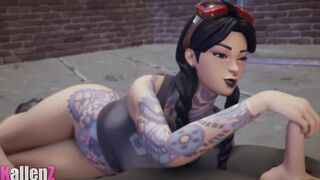 sfm compilation tattoed girl anal fucking