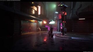 Cyberpunk Backstreet Game - Hack the and give the Motor Girl's a High-Speed Adventure,