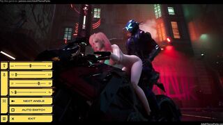 Cyberpunk Backstreet Game - Hack the and give the Motor Girl's a High-Speed Adventure,