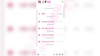 vtuber sends you audios of her fucking herself on snapchat