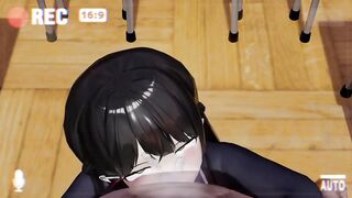 Vtuber - Student Blowjob