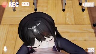 Vtuber - Student Blowjob