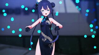 【MMD R18 Blue Archive/4k】 ~《Ryuuge Kisaki (竜華キサキ) 》 ~《『热爱105℃的你』》