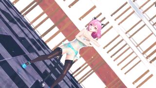 【MMD】PiNK CAT 【TOUHOU】R - 18