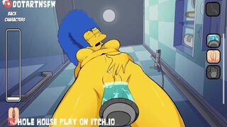 Marge Simpsons Squirting Orgasm In The Shower Hentai Rule 34 - Hole House