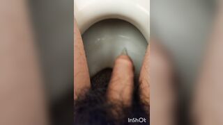 Pee with dancing penis