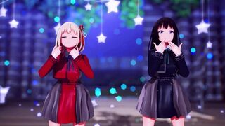 【MMD Lycoris Recoil 4k/60fps】《Chisato(錦木 千束) Takina(井ノ上 たきな)》~《愛包ダンスホールHeart Pie Dancehall HIMEHINA》