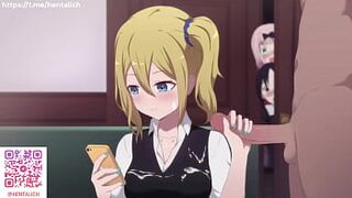 Ai Hayasaka masturbates in the office / Mistress Kaguya xxx