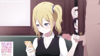 Ai Hayasaka masturbates in the office / Mistress Kaguya xxx