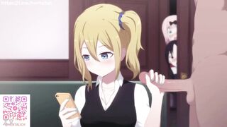 Ai Hayasaka masturbates in the office / Mistress Kaguya xxx