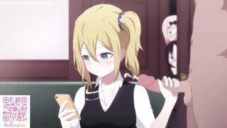 Ai Hayasaka masturbates in the office / Mistress Kaguya xxx