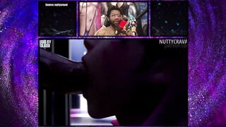 Tight Mouth D.VA Sucks A Hard Cock Backstage Until Cum Shoots All Over Her Face