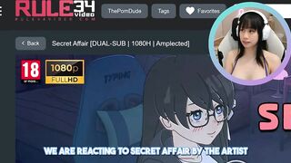 i watched an IT girls' secret affair :O HENTAI