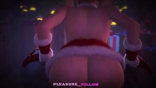 Marie Rose Fucked by Huge Cock Creature at Christmas