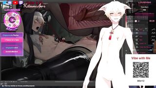 Cuntboy vtuber femboy gets edged with his chat