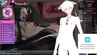 Cuntboy vtuber femboy gets edged with his chat