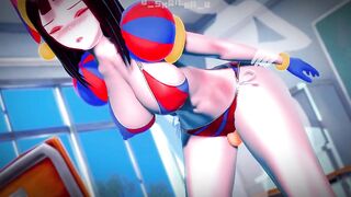 The Amazing Digital Circus - Pomni wears a very sexy bikini