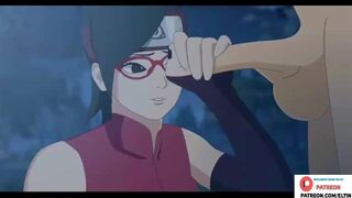 Sarada Uchiha Hard Fucking And Getting Big Creampie In Forest | Naruto Hentai 4k 60fps