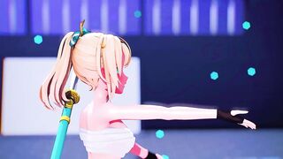 【MMD Hololive 4k/60fps】《Kazama Iroha (風真いろは)》~《(HoneyWorks) Fansa / mona (CV: Natsukawa Shiina)》