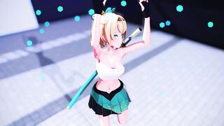 【MMD Hololive 4k/60fps】《Kazama Iroha (風真いろは)》~《(HoneyWorks) Fansa / mona (CV: Natsukawa Shiina)》