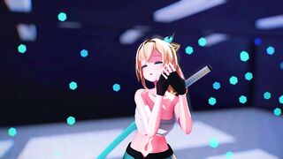 【MMD Hololive 4k/60fps】《Kazama Iroha (風真いろは)》~《(HoneyWorks) Fansa / mona (CV: Natsukawa Shiina)》