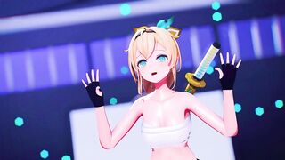 【MMD Hololive 4k/60fps】《Kazama Iroha (風真いろは)》~《(HoneyWorks) Fansa / mona (CV: Natsukawa Shiina)》