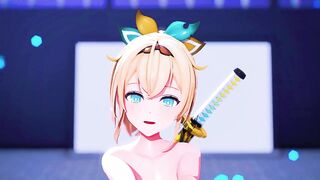 【MMD Hololive 4k/60fps】《Kazama Iroha (風真いろは)》~《(HoneyWorks) Fansa / mona (CV: Natsukawa Shiina)》