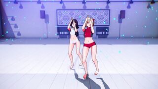 【MMD Lycoris Recoil 4k/60fps】《(錦木 千束 Chisato)(井ノ上 たきな Takina)》~《(HoneyWorks) Fansa / mona)》