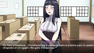 HINATA JUMPING ON OUR DICK IN THE CLASSROOM - TRAINING WITH HINATA - KUNOICHI TRAINER