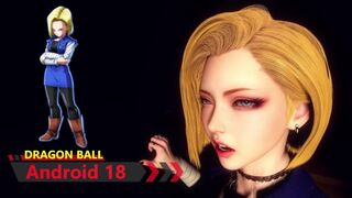 DRAGON BALL - Android 18 × Fierce Man - Lite Version