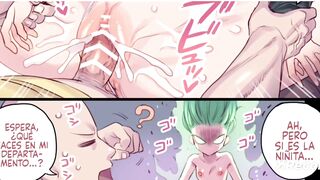 Tatsumaki wants Saitama's big cock in her wet pussy