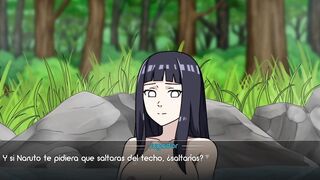 Taking a naked bath with Hinata Hyuga - Training with Hinata - Kunoichi Trainer