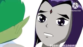 Teen Titans XXX Porn Parody - Raven _ Beast Boy Animation HEBTAI UNCENSORED